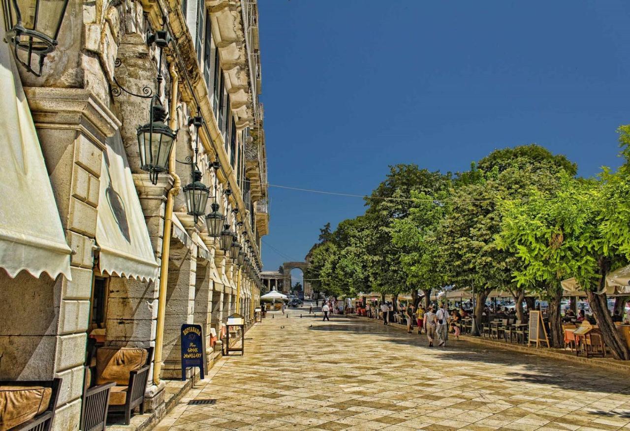 Mouragia Loft - Waterfront Old Corfu Townアパートメント エクステリア 写真